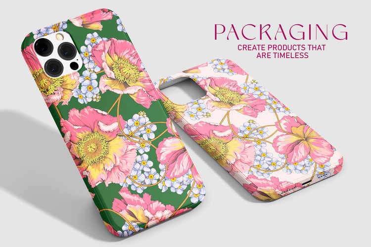 Poppies Charm Pattern