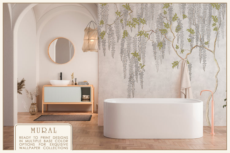 Wisteria Bloom Fresco