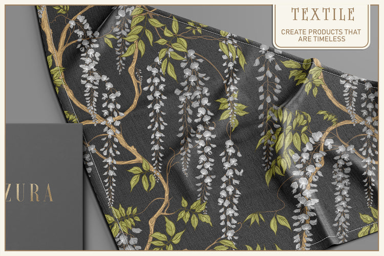 Wisteria Bloom Pattern