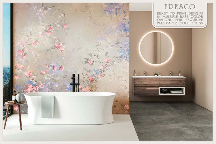 Romantic Garden Fresco