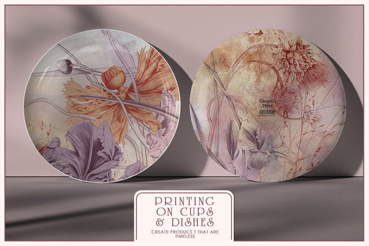 Floral Symphony Fresco