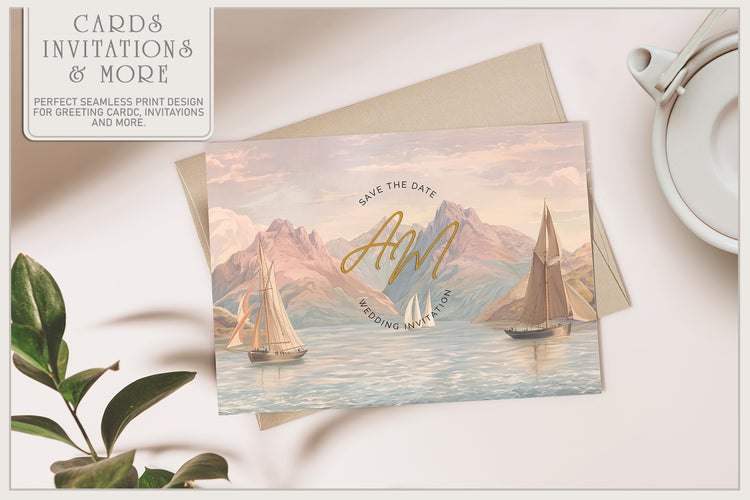 Fresco collection “Azure Escape”