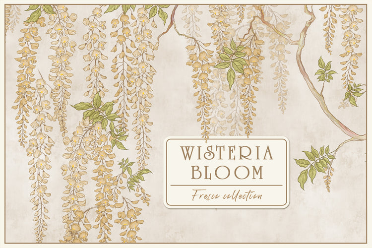 Wisteria Bloom Fresco