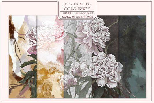 Peonies Fresco