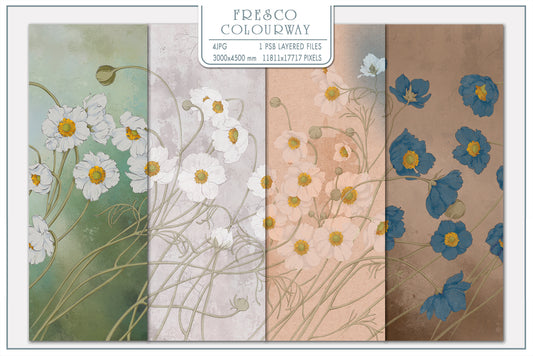 Pastel Harmony Fresco