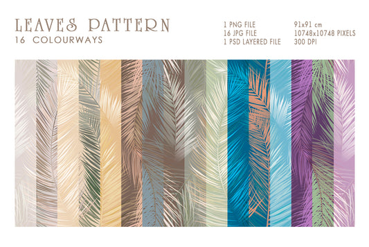 Palm leaves Pattern