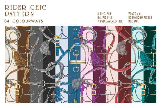 Rider Chic Pattern
