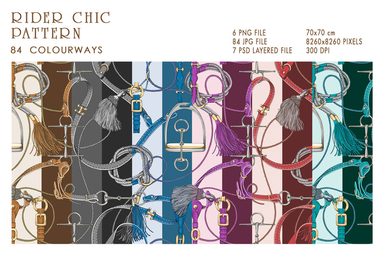 Rider Chic Pattern