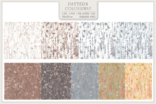 Wild Flowers Pattern