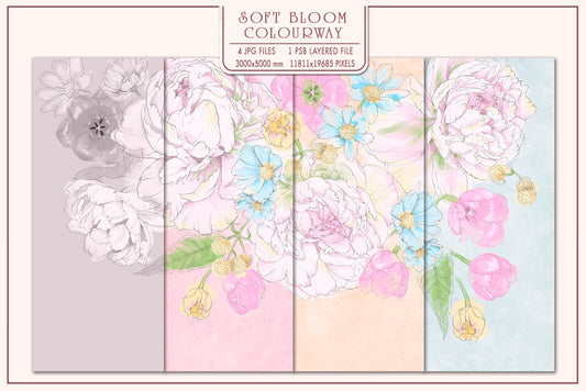 Soft Bloom Fresco