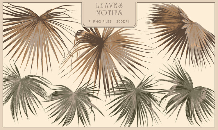 Leaves Mural Fresco