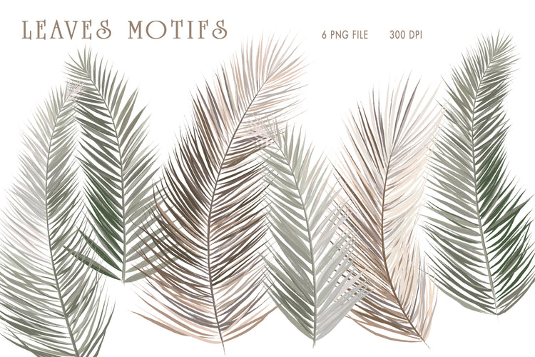 Palm leaves Pattern