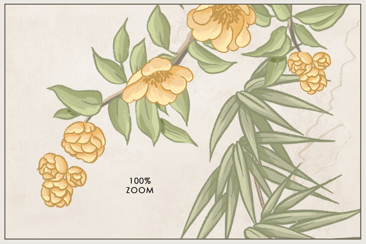 Fresco collection “Chinoiserie Garden”