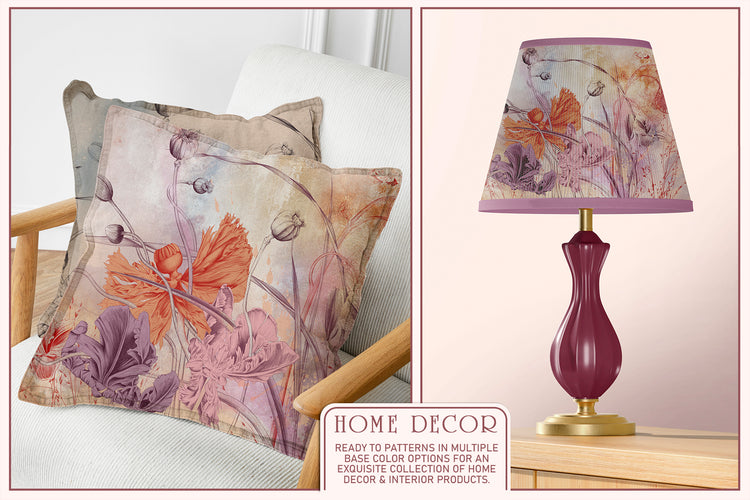 Floral Symphony Fresco