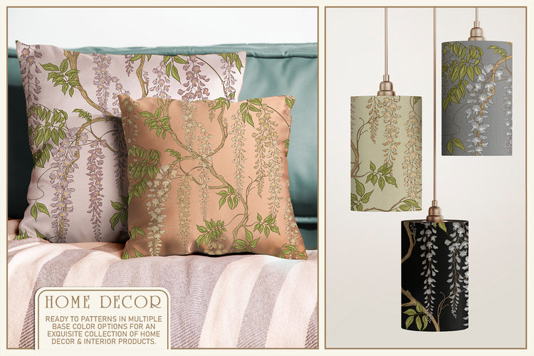 Wisteria Bloom Pattern