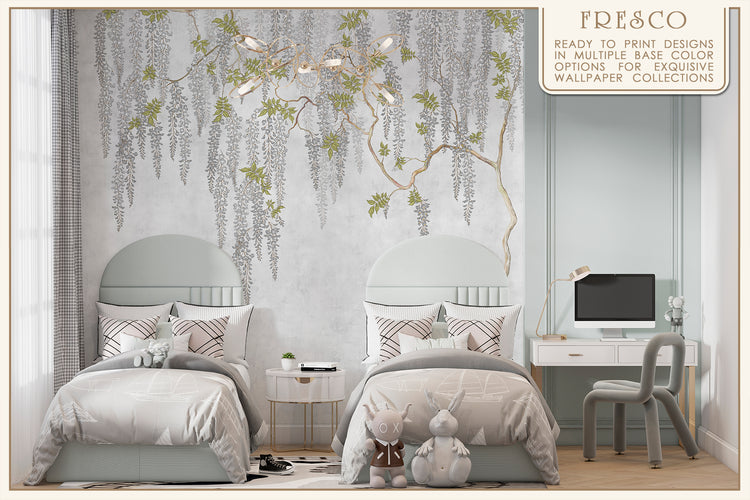 Wisteria Bloom Fresco