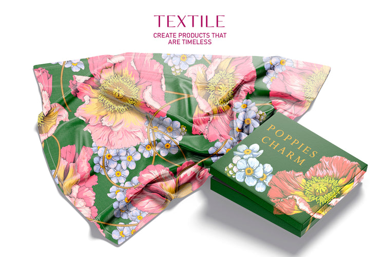 Poppies Charm Pattern