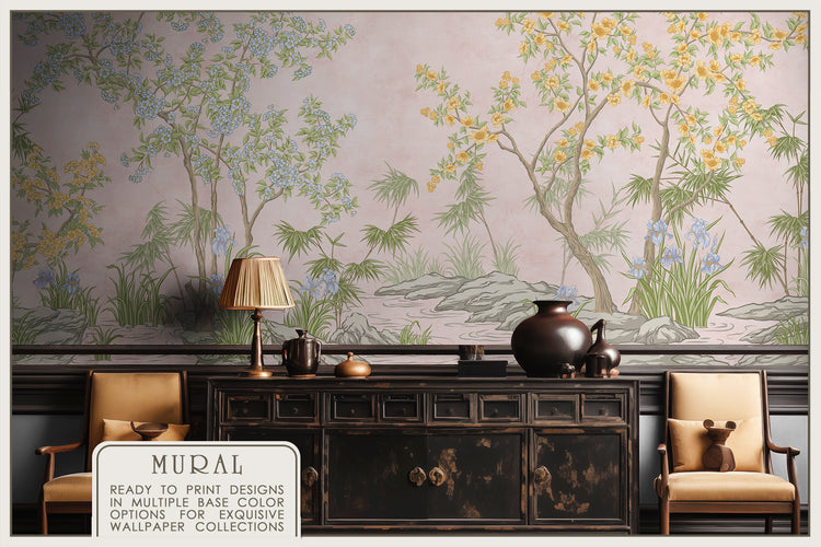 Fresco collection “Chinoiserie Garden”