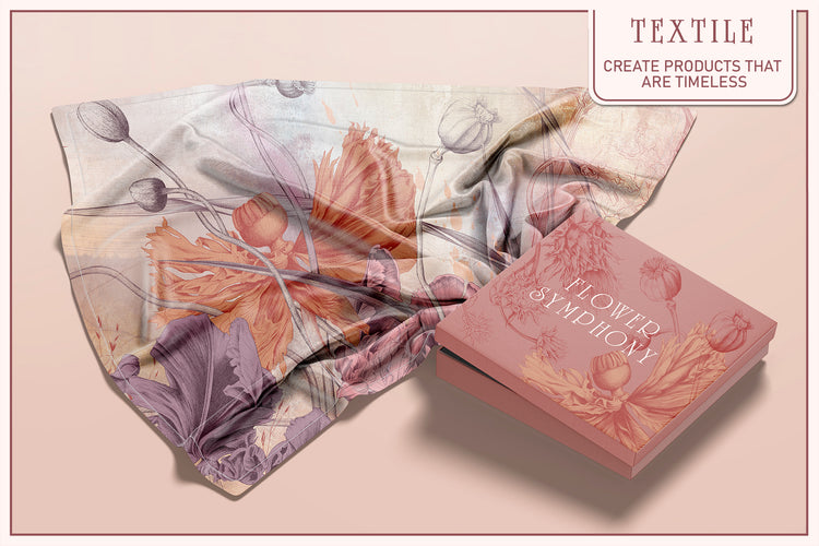 Floral Symphony Fresco