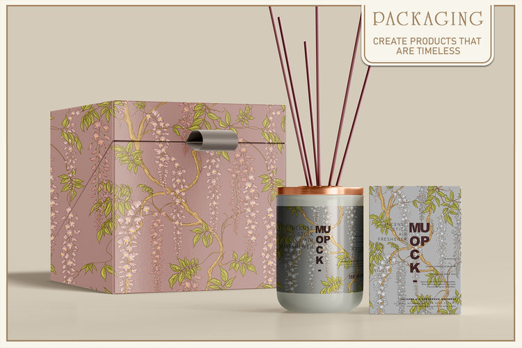 Wisteria Bloom Pattern