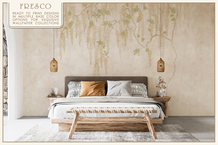 Wisteria Bloom Fresco