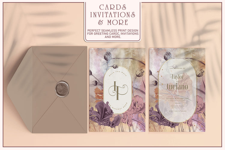 Floral Symphony Fresco