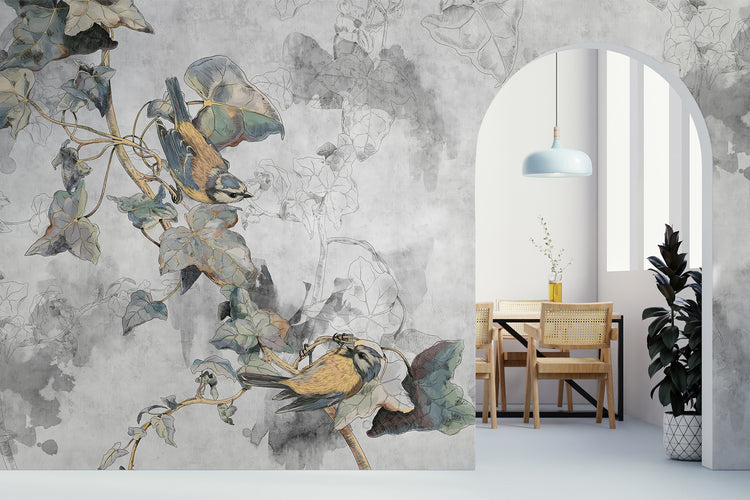 Nature Lines Fresco