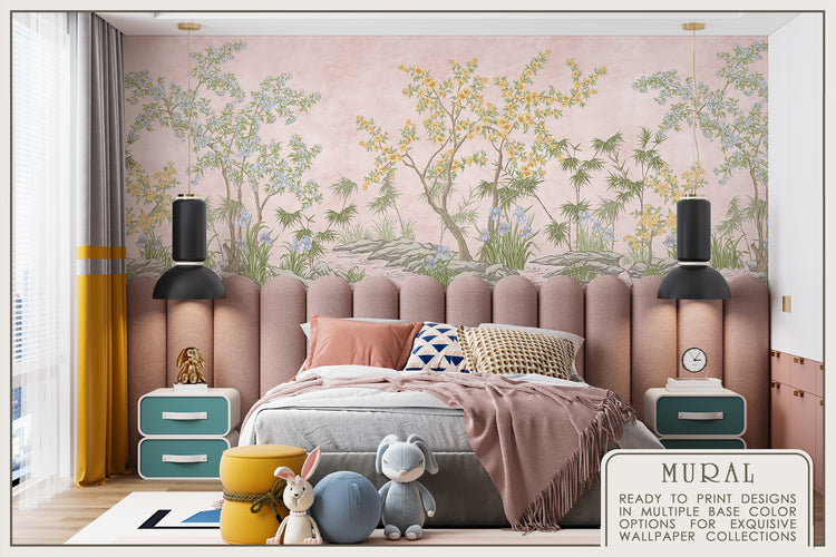 Fresco collection “Chinoiserie Garden”