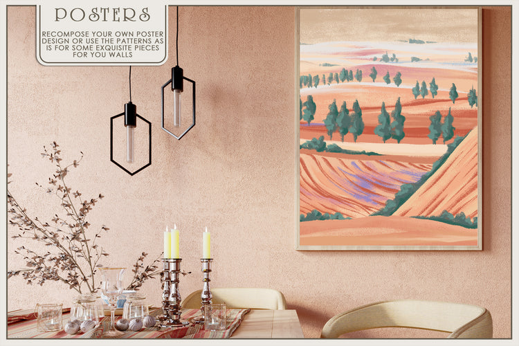 Fresco collection "Dreamy Plains"