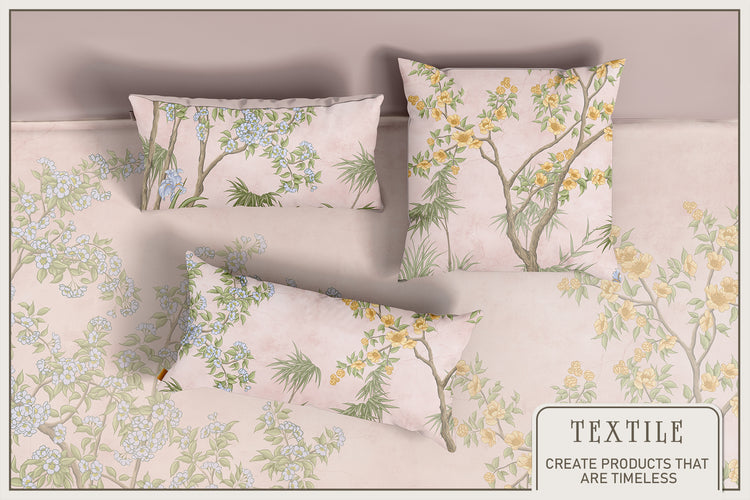 Fresco collection “Chinoiserie Garden”