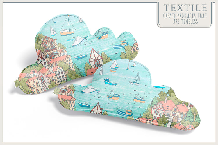 Fresco collection "Sailing Town"