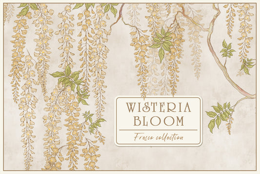 Wisteria Bloom Fresco