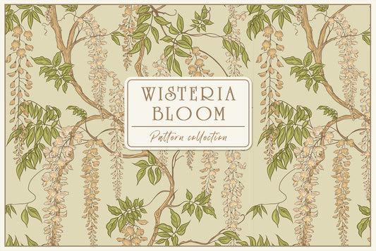 Wisteria Bloom Pattern