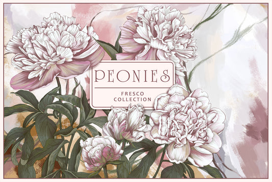 Peonies Fresco