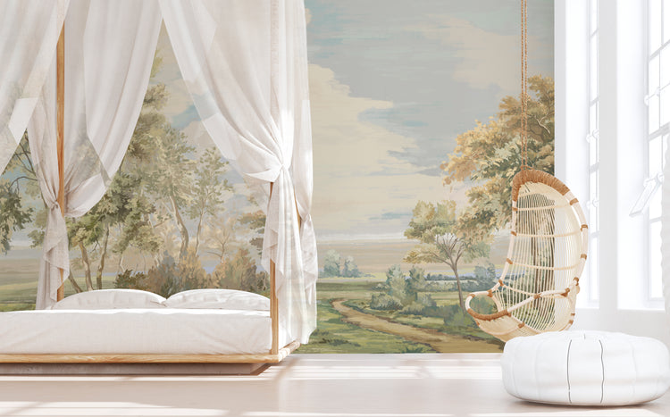 Nature Poem Fresco