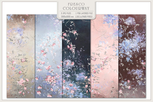 Fresco collection "Romantic garden"