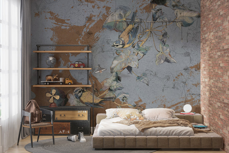Nature Lines Fresco