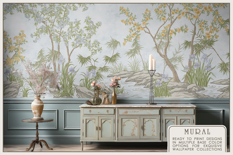 Fresco collection “Chinoiserie Garden”