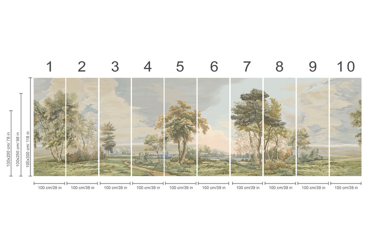 Nature Poem Fresco