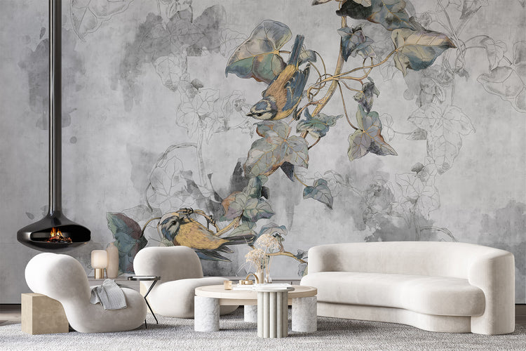 Nature Lines Fresco