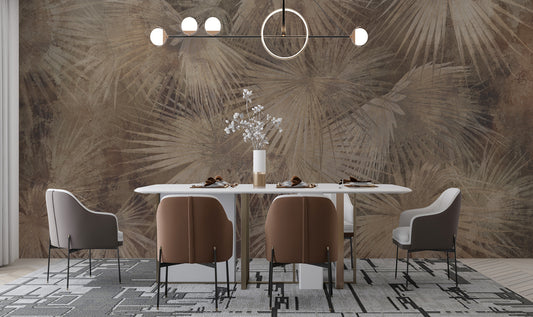 Фреска з листям