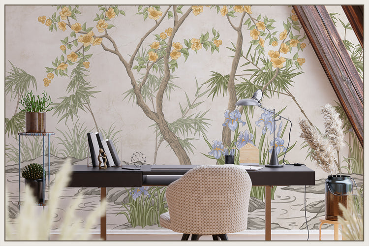 Fresco collection “Chinoiserie Garden”