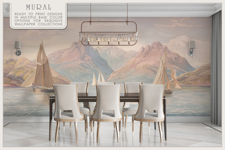 Fresco collection “Azure Escape”