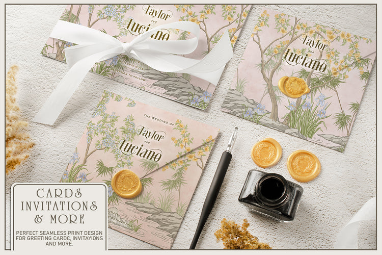 Fresco collection “Chinoiserie Garden”