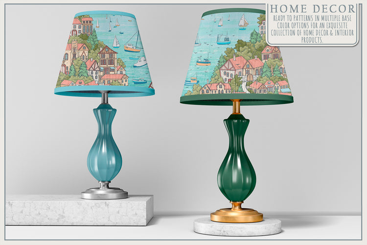 Fresco collection "Sailing Town"