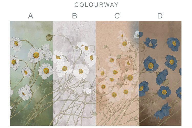 Pastel Harmony Fresco