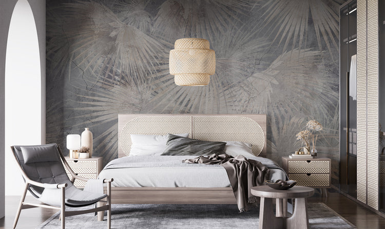 Leaves Mural Fresco