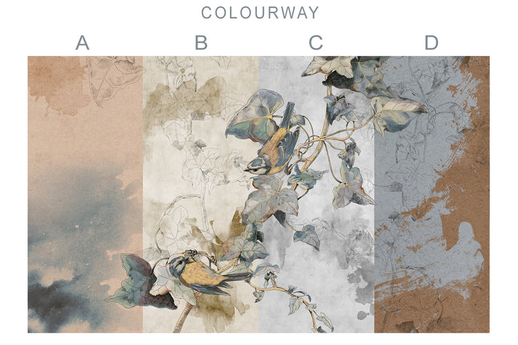 Nature Lines Fresco