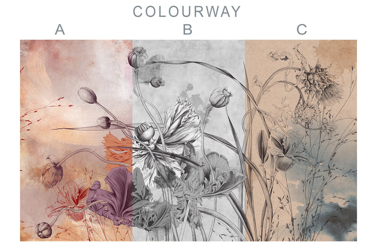 Floral Symphony Fresco