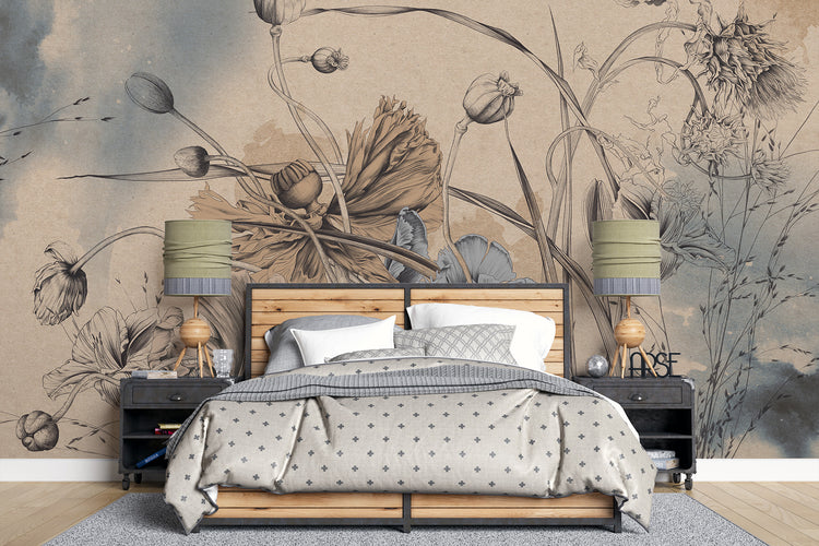 Floral Symphony Fresco